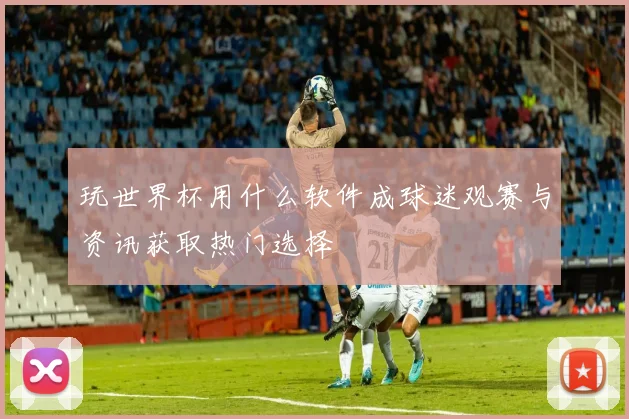 玩世界杯用什么软件成球迷观赛与资讯获取热门选择
